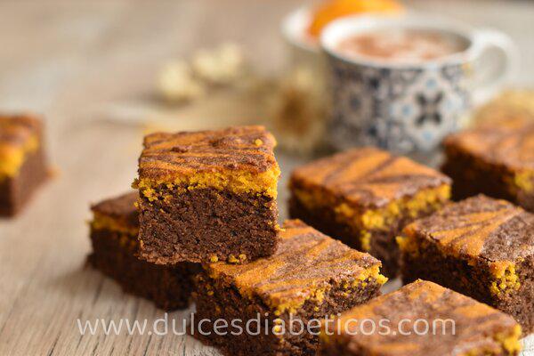 Brownie de calabaza