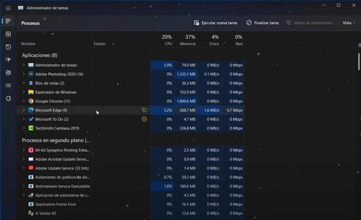 modo de eficiencia en Windows 11