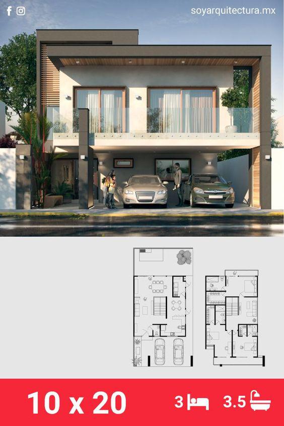 Diferentes planos con medidas