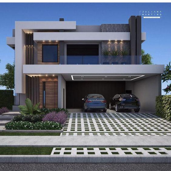 Materiales para fachadas de casas modernas