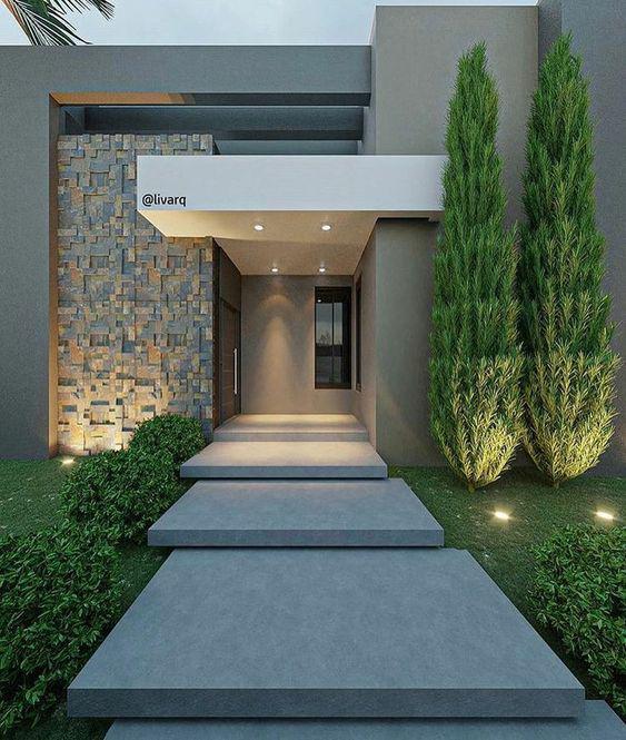 Ideas para puertas principales modernas