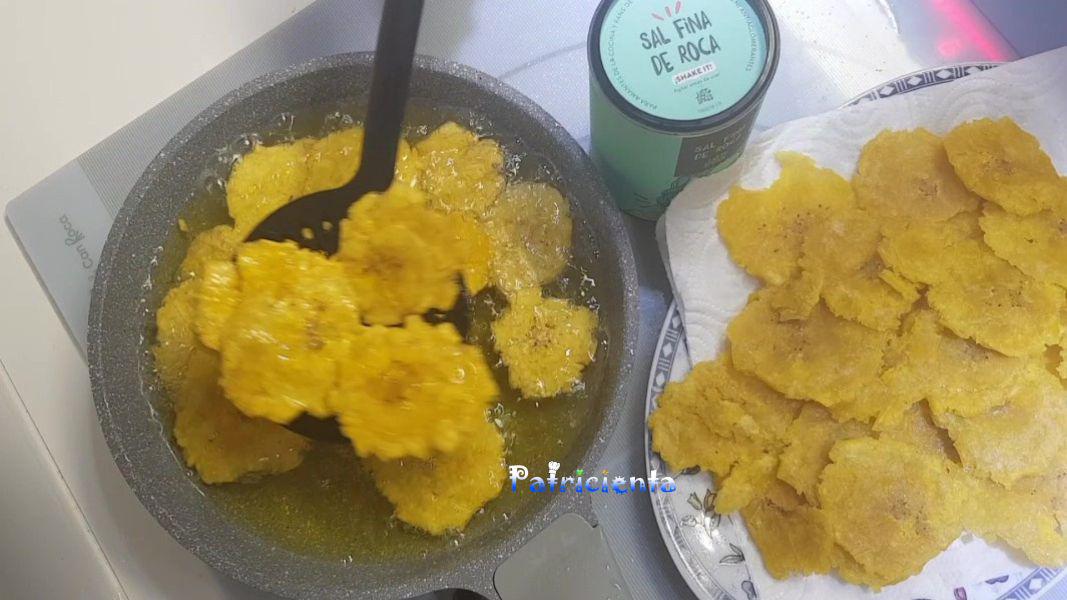 Patacones paso a paso. Patricienta Cook