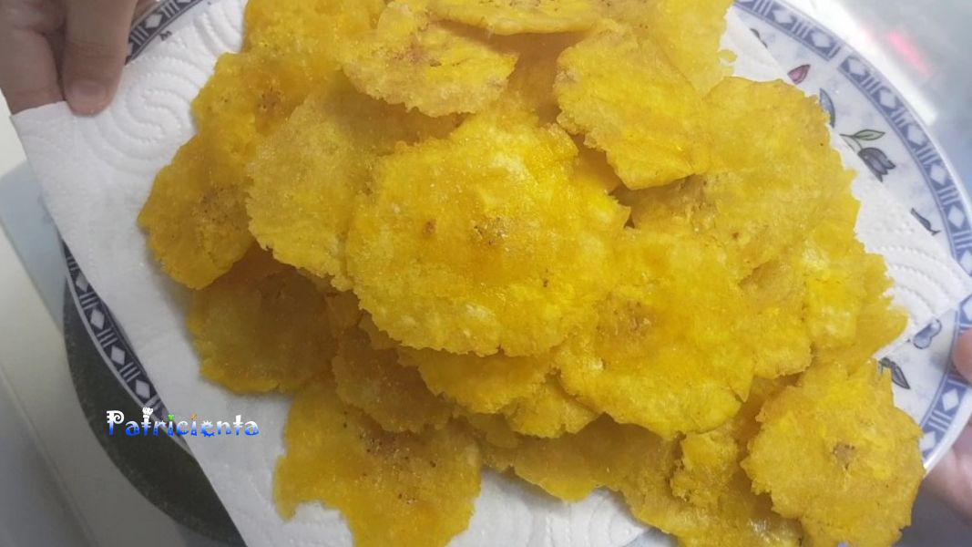 Patacones paso a paso. Patricienta Cook
