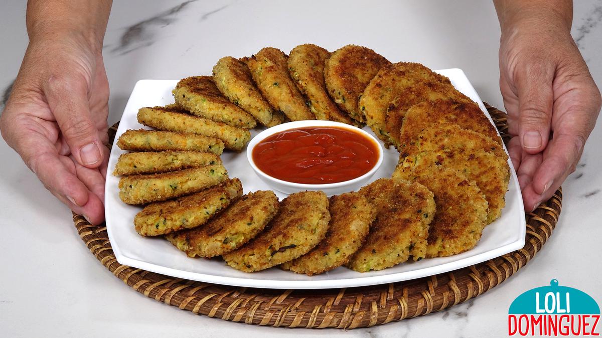 TORTITAS DE VERDURAS, RECETA MUY FÁCIL Y DELICIOSA. Esta receta es ideal para que todos en casa coman verduras, quedan con un sabor riquísimo