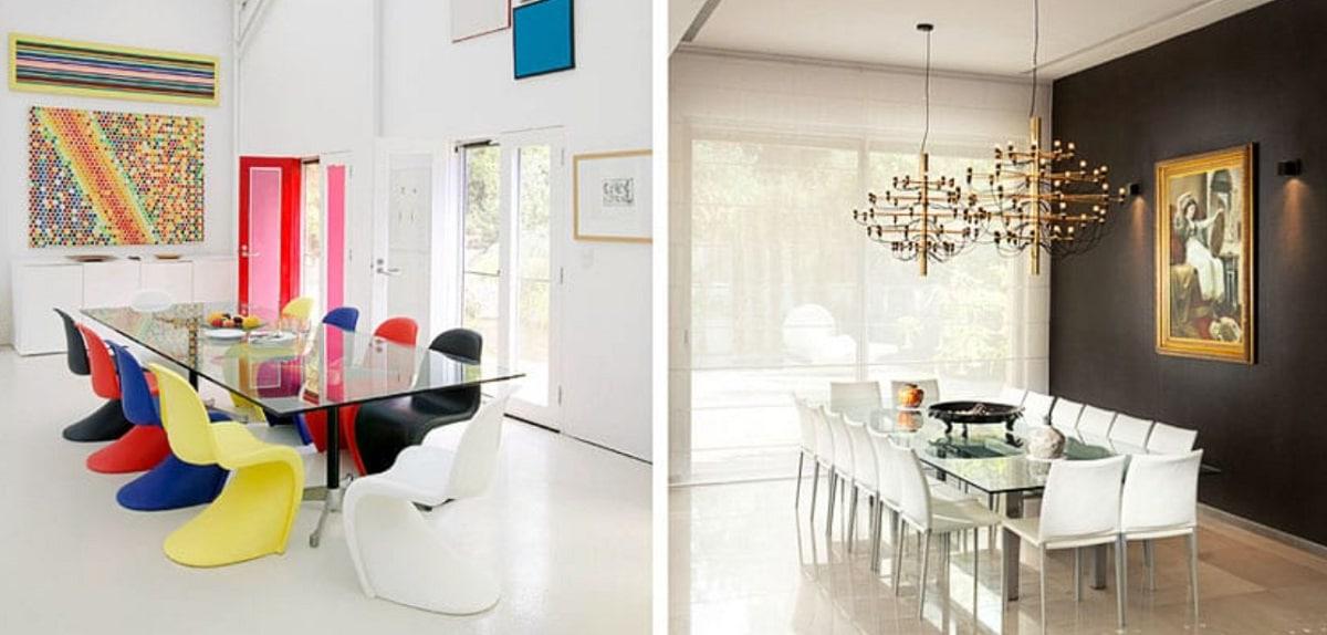 Combinar mesas de cristal