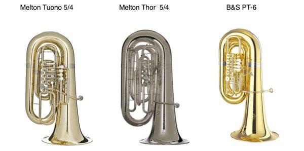 tipos de tuba caracteristicas