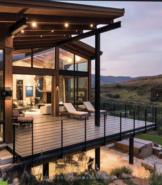 Diseños modernos de casas rústicas