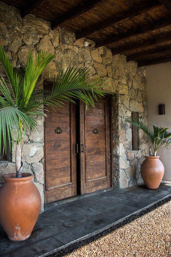 Casas rústicas de piedra