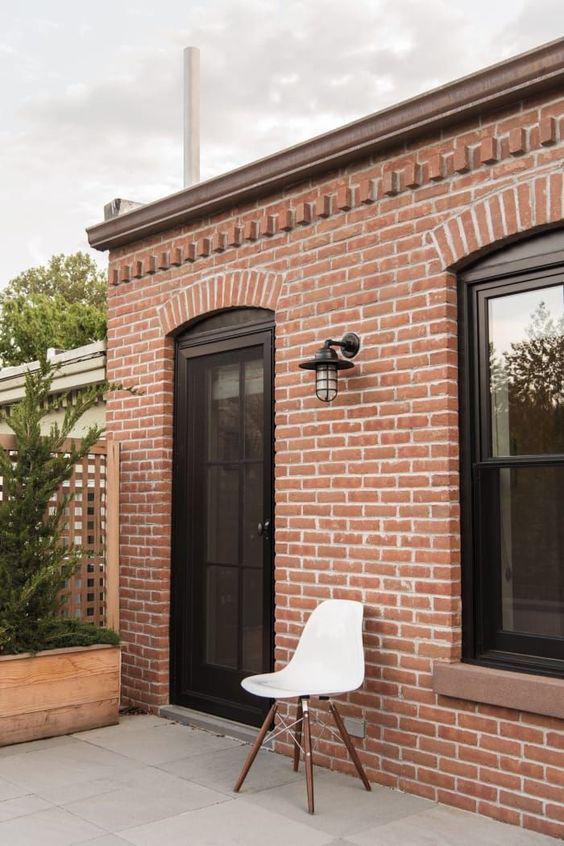 Ideas de casas pequeñas con vistas de ladrillo