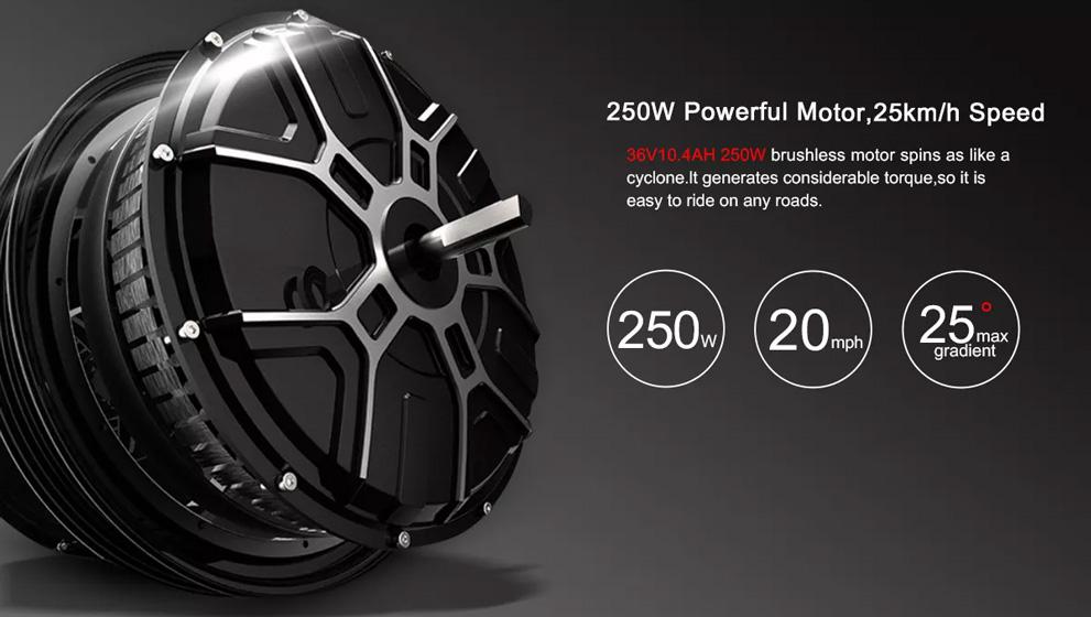 SAMEBIKE LVHLB26B - Motor