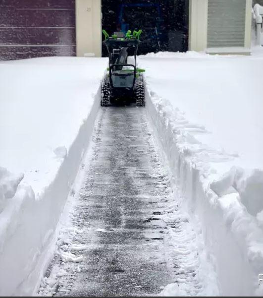 Ego Power Máquina Quitenieves