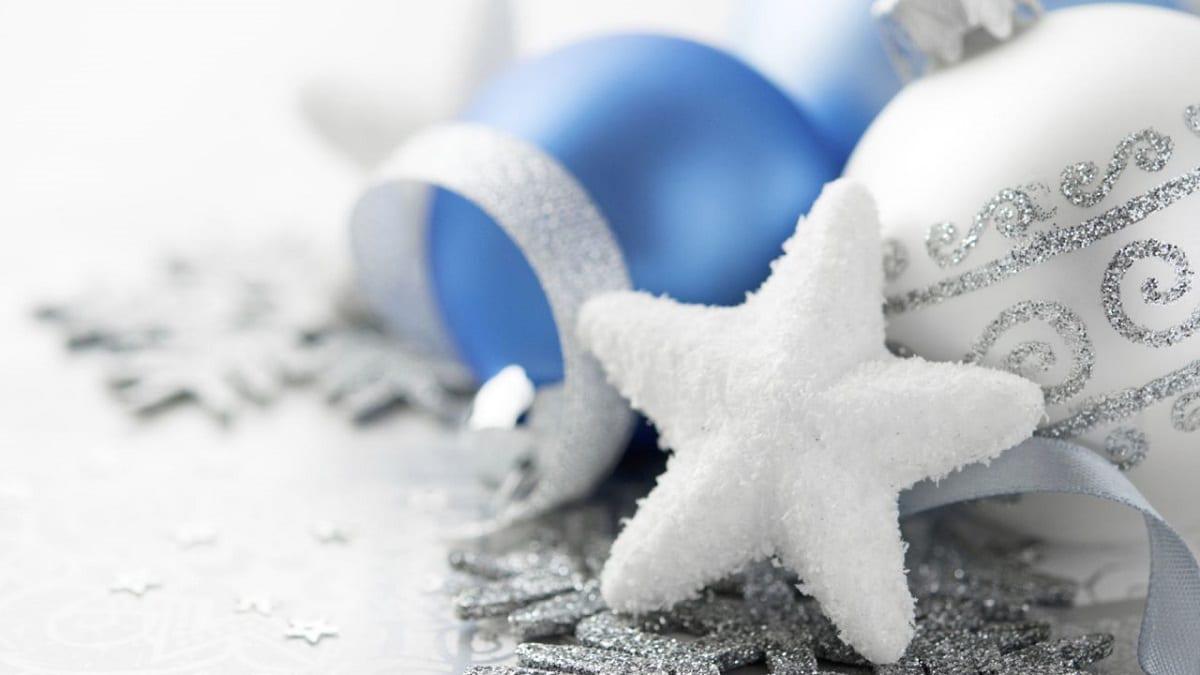 navidad azul