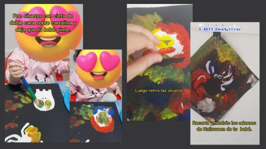 Adornos Halloween fáciles con niños (1)