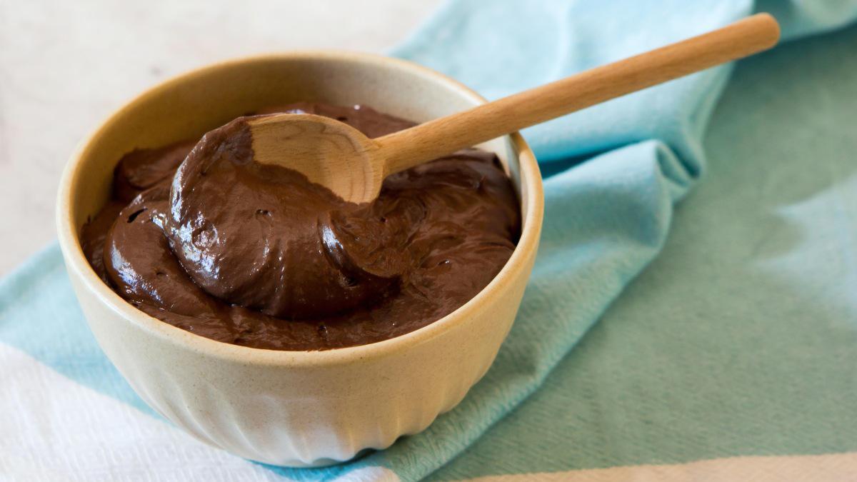 mousse de chocolate