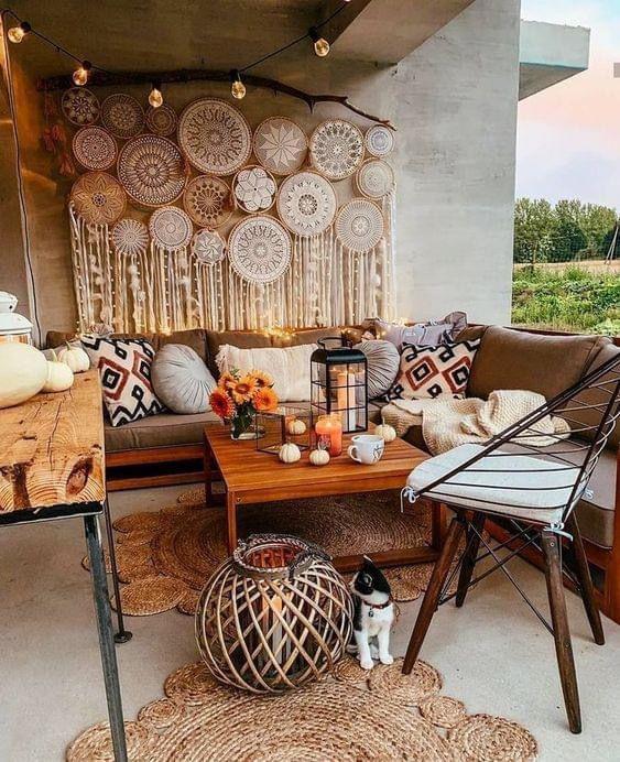 Ideas de terrazas bohemias