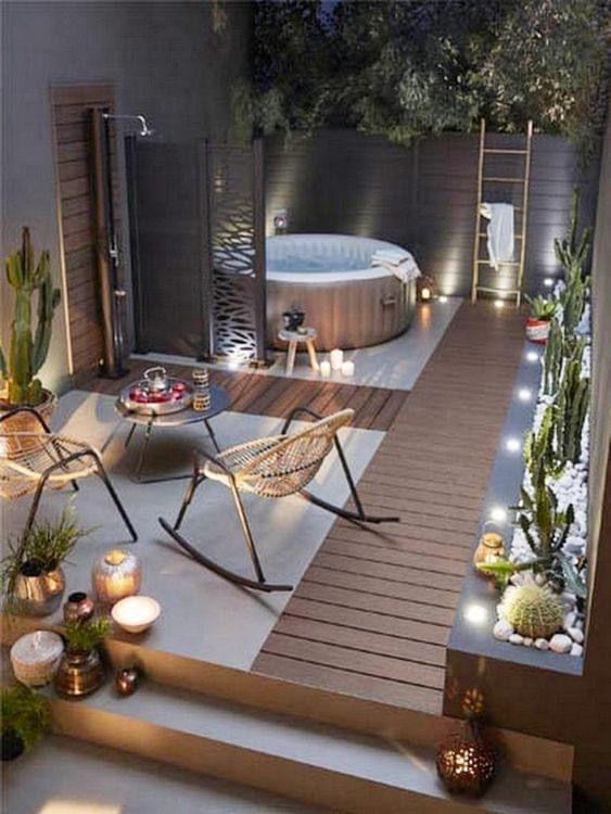 Estilo ressort para terrazas