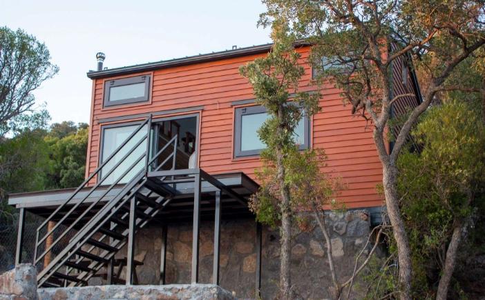 otra perspectiva de la fachada