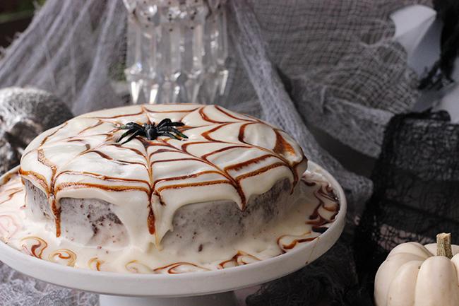 Pastel de caramelo para Halloween