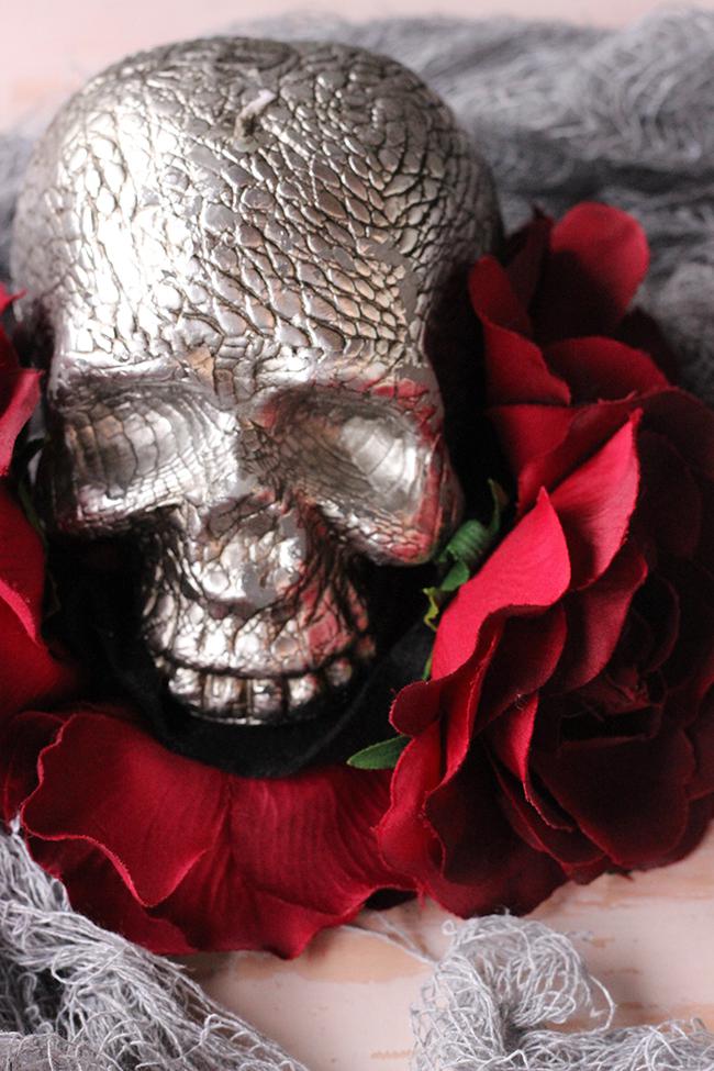 Pon una calavera en tu fiesta de Halloween