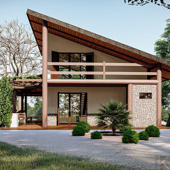 Modelos de casas de campo de madera