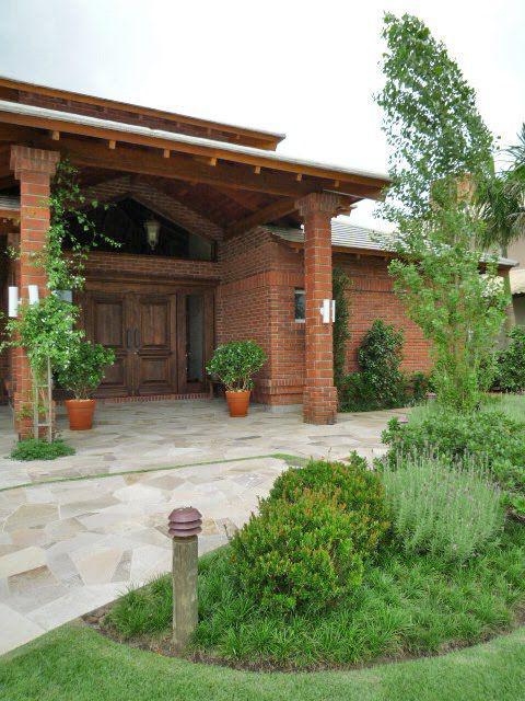 Diseños de casas de campo de ladrillo