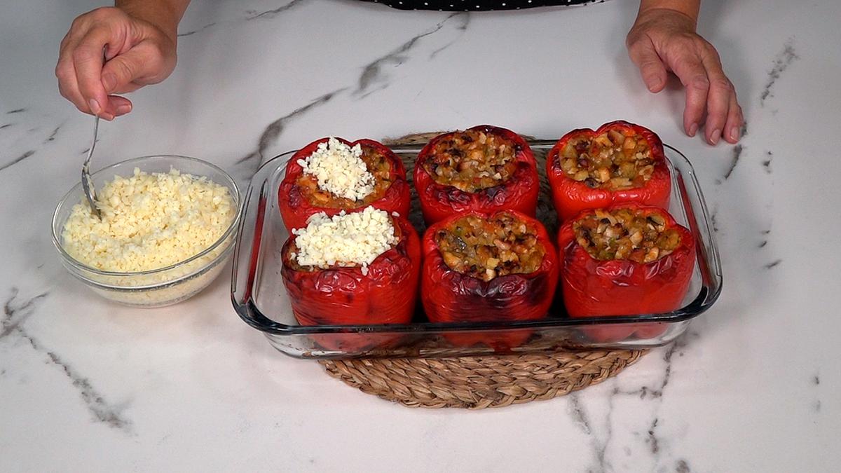 PIMIENTOS RELLENOS DE POLLO Y VERDURAS - Loli Domínguez - Foto 12