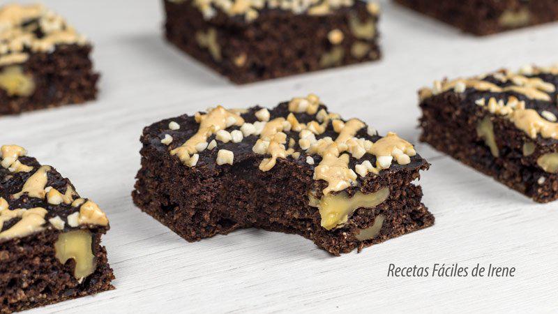 cómo hacer brownie de avena fácil