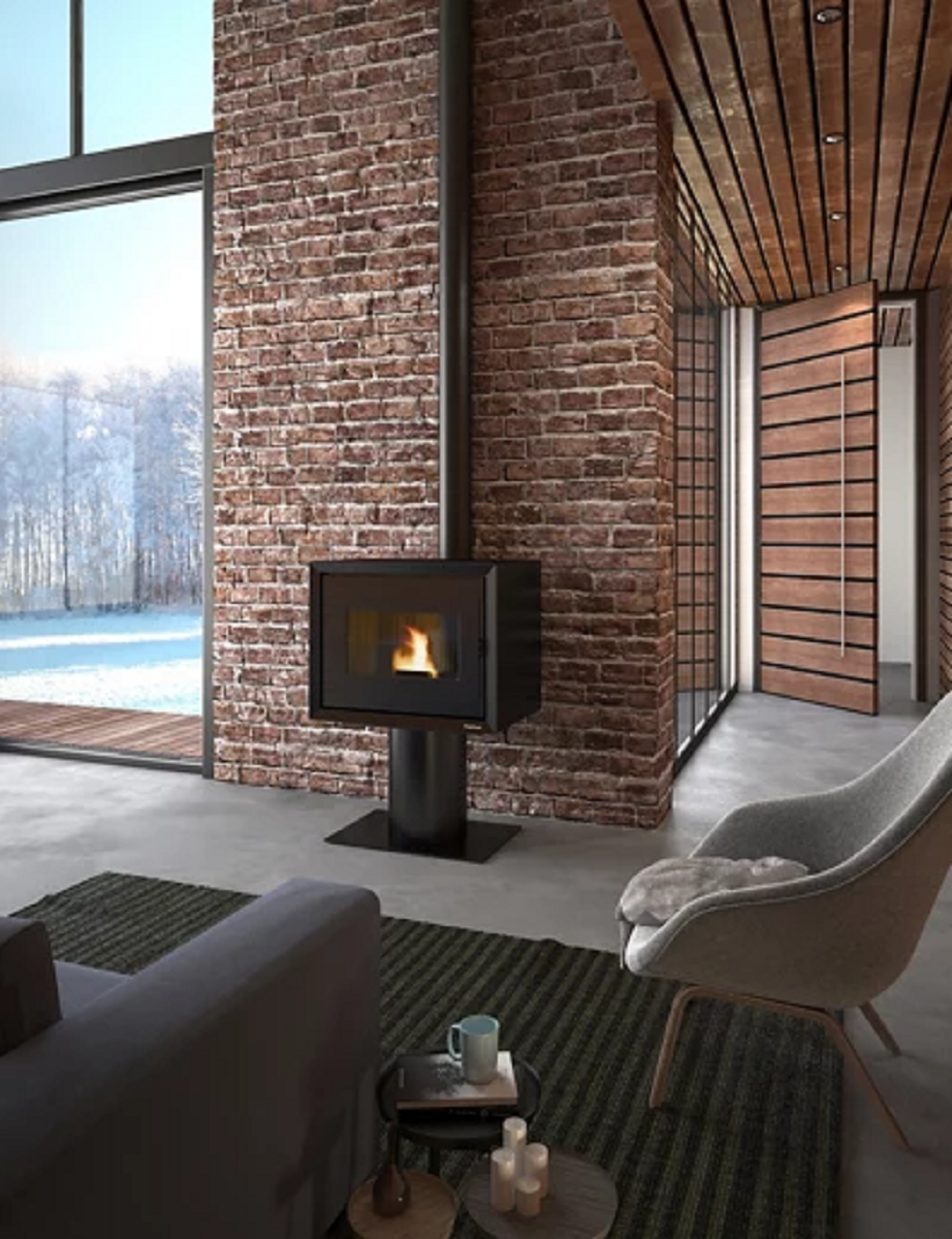 8 estufas de pellets para calentar tu hogar de manera sostenible 9