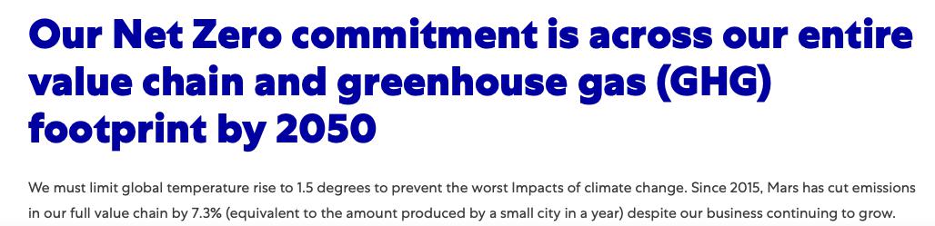 Comunicado de prensa del compromiso de Marte