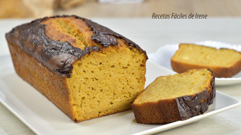 receta de bizcocho de calabaza y yogur