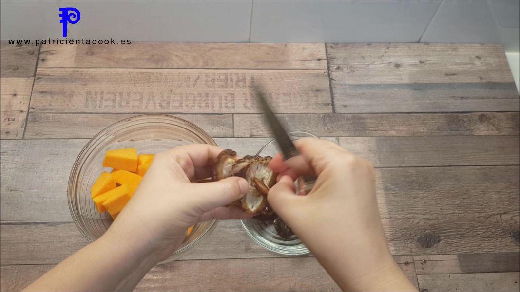 Gofre de calabaza sin azúcar y sin gluten. Patricienta Cook.