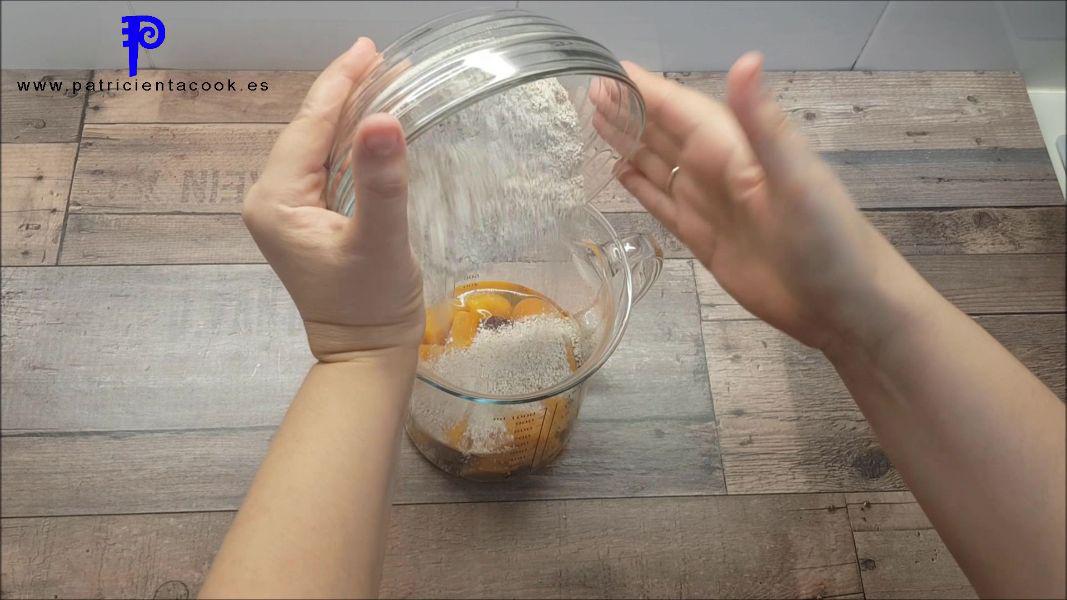 Gofre de calabaza sin azúcar y sin gluten. Patricienta Cook.