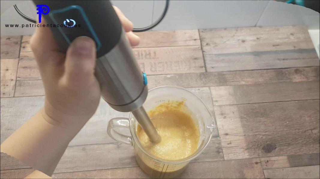 Gofre de calabaza sin azúcar y sin gluten. Patricienta Cook.