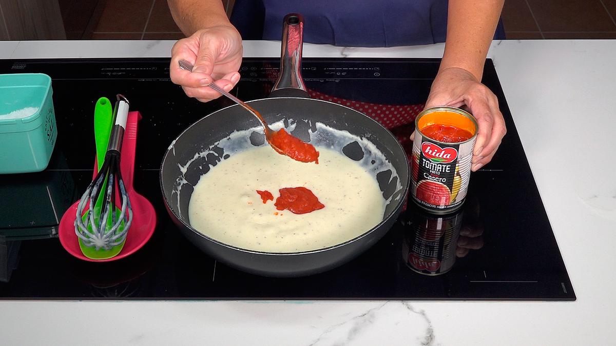 HUEVOS RELLENOS DE CARNE EN SALSA AURORA - Loli Domínguez - Foto 9