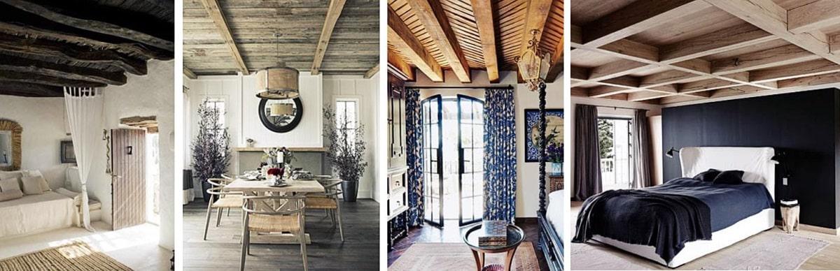 Vigas de madera para techos