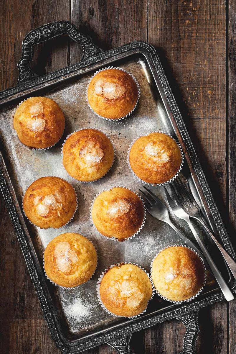 Magdalenas de limón caseras