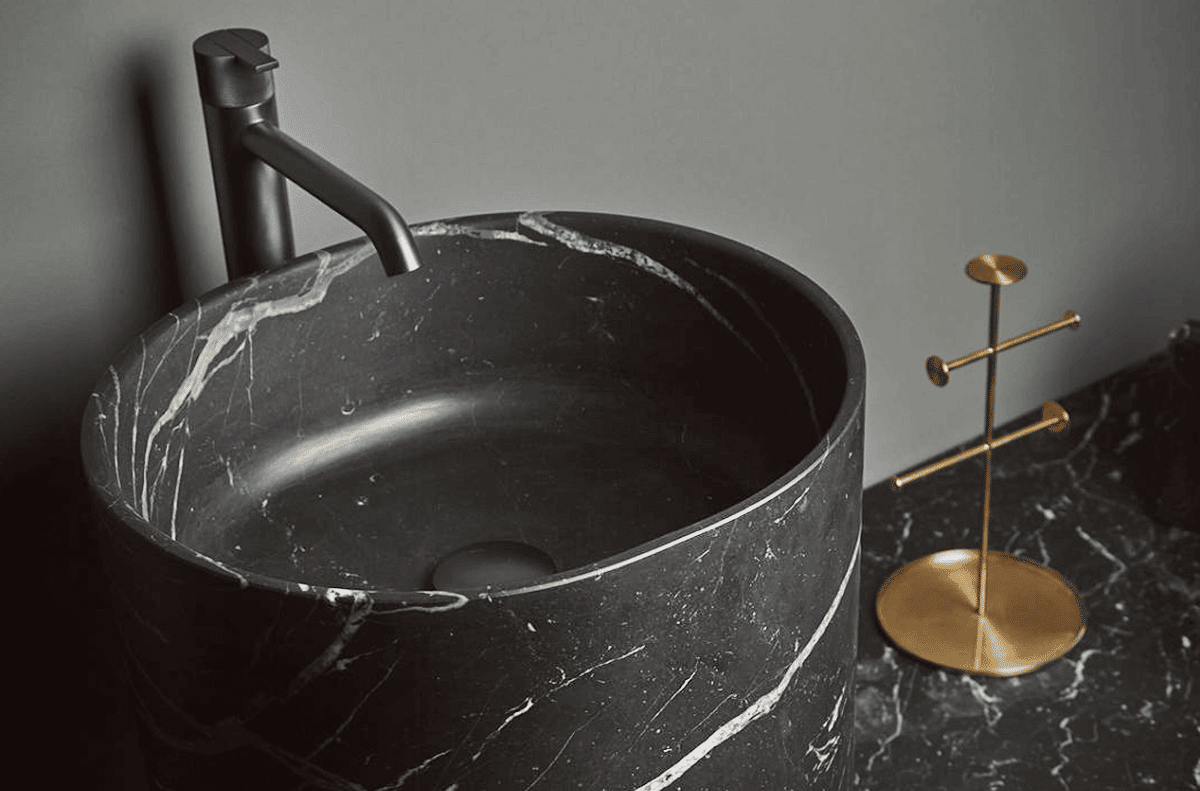 lavabo piedra natural