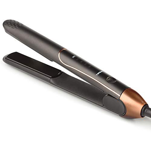 Termix Plancha de Pelo Wild. Plancha de Pelo Profesional de Peluquería con Tecnología Iónica. Placas de Cerámica y Turmalina. Regulador de Tª. Potencia Máxima de 240w. Placas de 27mm.