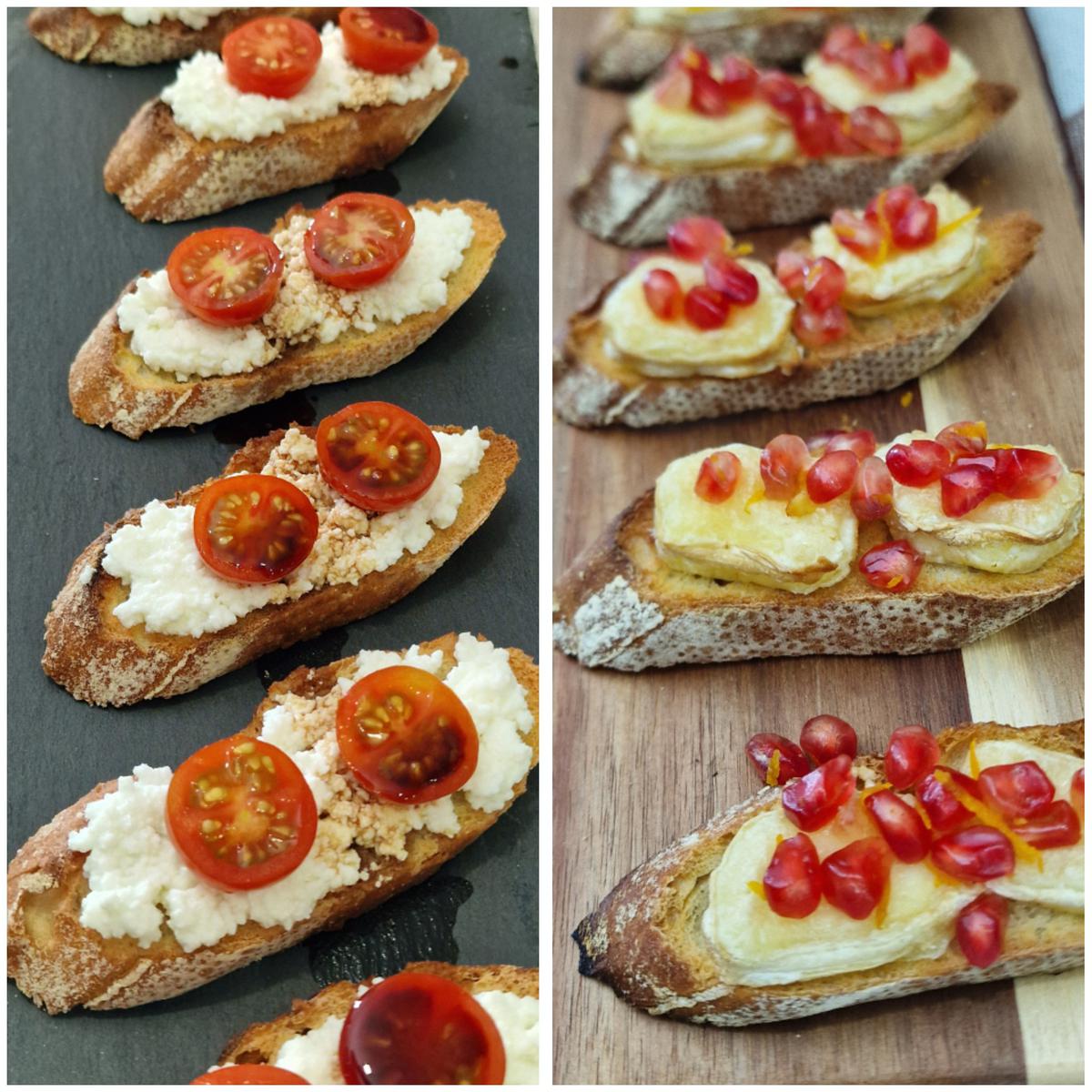 Entrantes accion de gracias