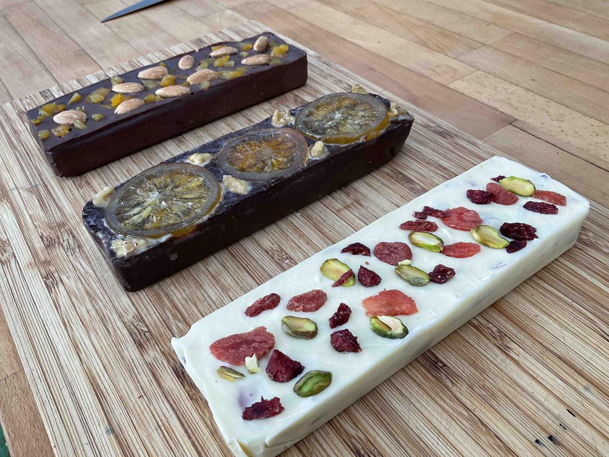 3 TURRONES DE TRUFA para NAVIDAD