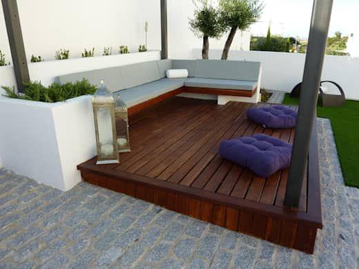 Terrazas con piso deck