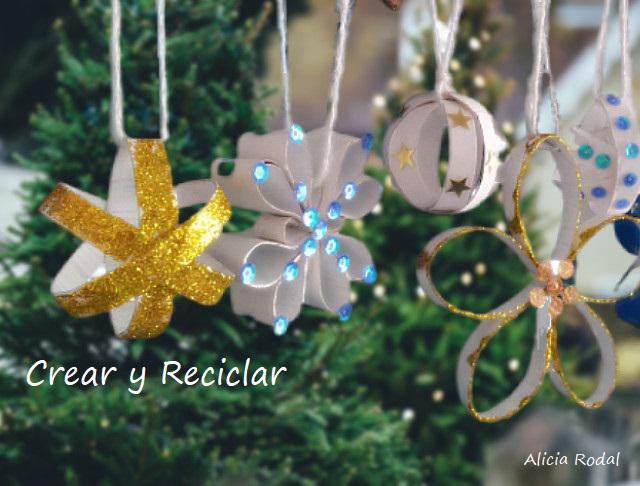 En este tutorial te muestro 7 ideas o diseños diferentes de adornos o decoraciones navideñas para decorar nuestro árbol, pino o abeto de Navidad. Son fáciles, sencillas