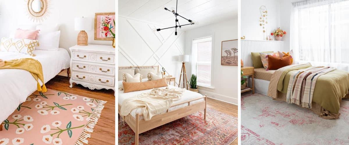 Alfombras rosa pastel