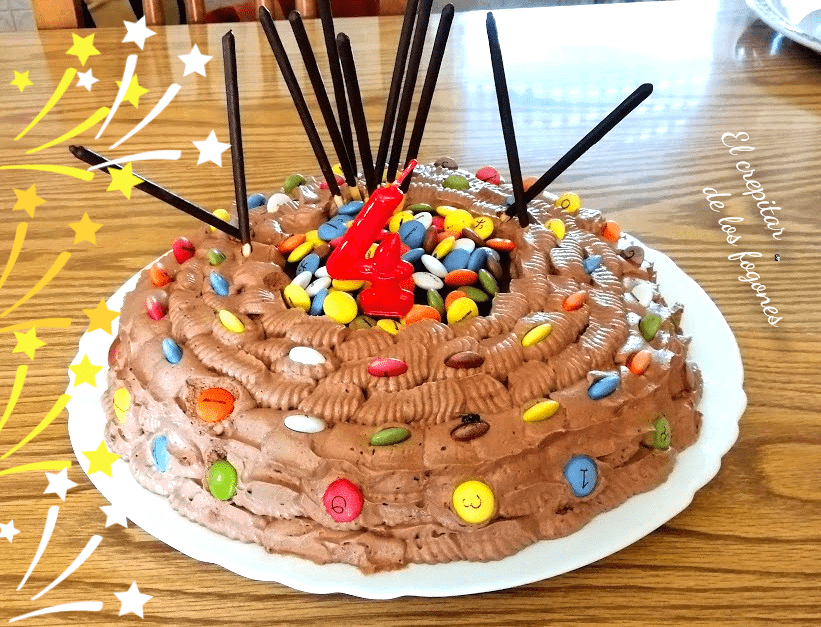 tarta de dos chocolates