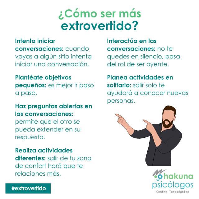 ¿Cómo ser más extrovertido?