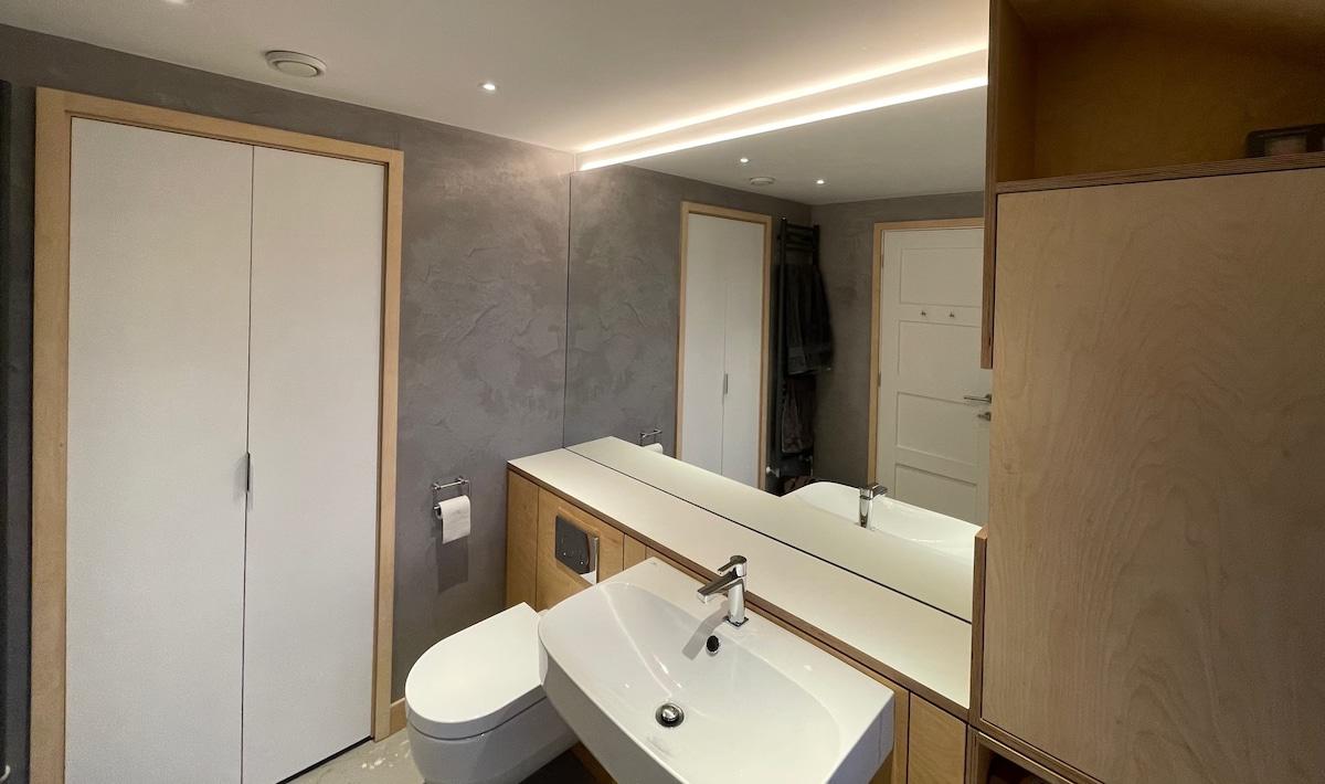 Estuco veneciano en el ba&ntilde;o