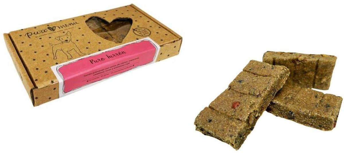 turrón de carne para perros