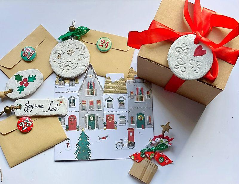 Adornos navideños caseros