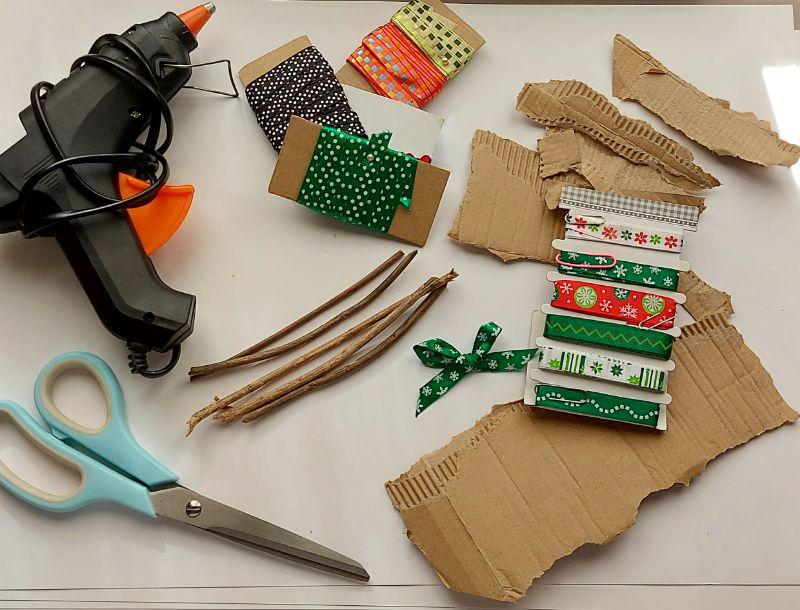 Adornos navideños caseros