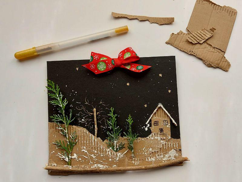 Adornos navideños caseros